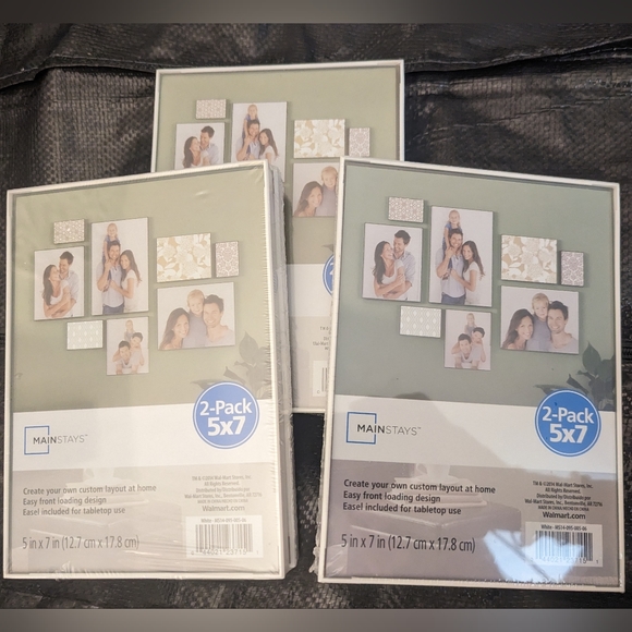 💥NEW💥 qty 6 MAINSTAYS 5X7 PICTURE FRAMES - Picture 3 of 3